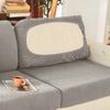 Simple Twill Jacquard Sofa Cover Soft Fabric Stain Scratch Resistant For All Seasons Living Room Home Furniture Decor Couch