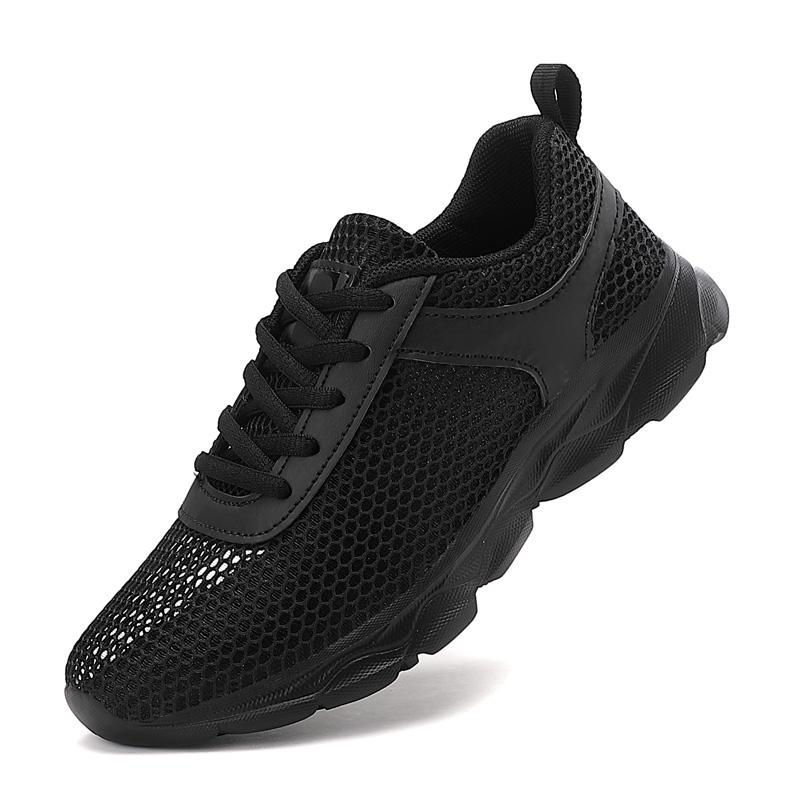 

Summer Women s Large-Mesh Hollow-Out Casual Fashion Plus Size Women s Sports Shoes 35 чёрный
