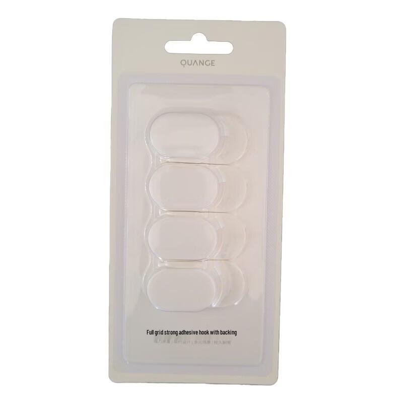 Quange Strong Adhesive Hooks 4-Pack