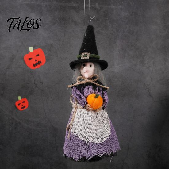 Durable Halloween Decorations Decoration, Realistic Ghost Festival Broom Indoor Witch Ornament, Festive Atmosphere Tabletop Decoration Spooky Decor