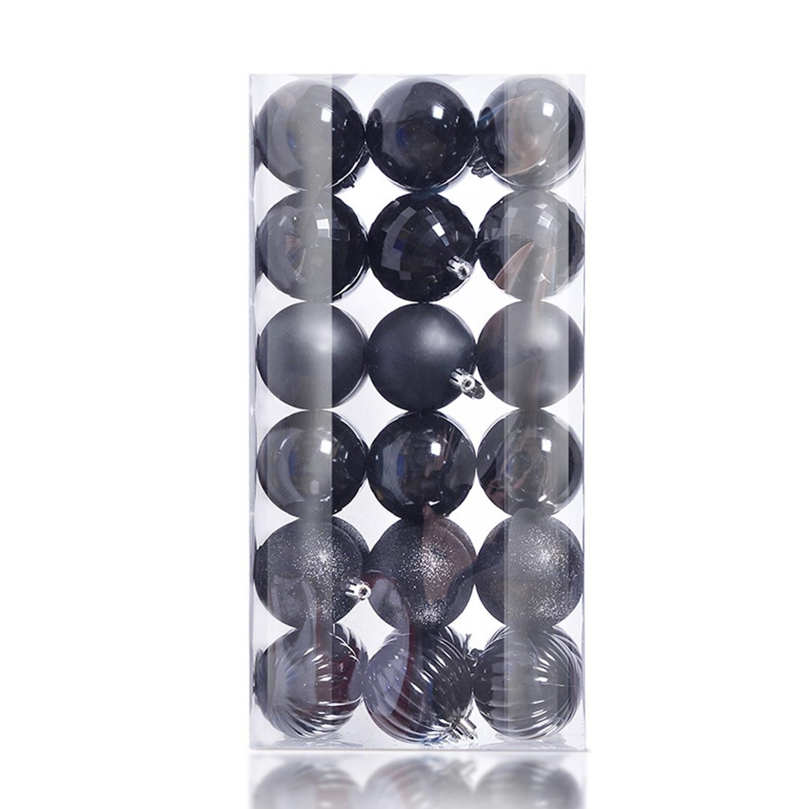 

Рождественские шары Стильные легко повесить легкие рождественские шары Рождественская елка Подвесной шар Рождественский кулон для вечеринки 3cm