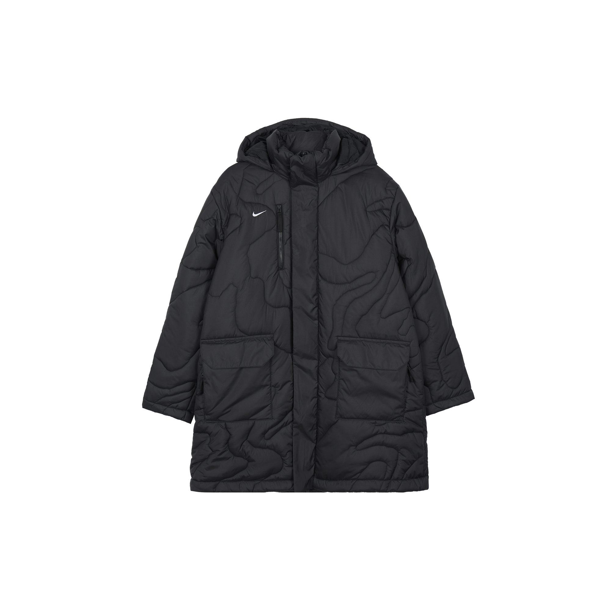 Nike Puffer Jackets Men`s Black Hooded