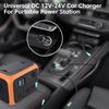 14AWG Car Cigarette Lighter to DC DC7909 Male Connector Adapter Cable 12V/24V DC 8mm Car Charger Power Supply Cord with 15A Fuse Use for Car Trucks