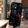 Galaxy Space Moon Star Phone Case For iphone 17 Pro Max Air 16 15 14 13 Pro Max 15 16 Pro 15Plus