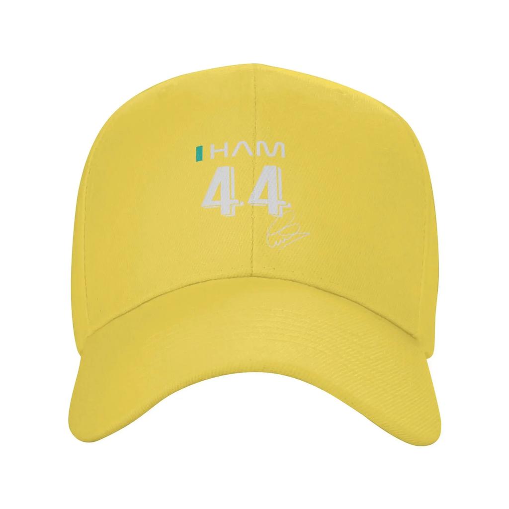 Custom Classic Unisex Hamiltones 44 Baseball Cap Adult I HAM Sport Car Racing Adjustable Dad Hat for Men Women Outdoor