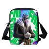 Cute Fortnite Cartoon Shoulder Crossbody Bag, Unisex Kids Aged 6-14 Portable Printed Small Bag for Daily School Travel Use