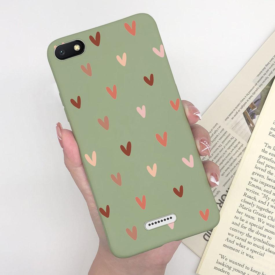 For Xiaomi Redmi 6A Case Cover Soft Silicone multicolor cute tpu Phone Cover Case For Xiomi Redmi 6A 6 A A6 bumper Phone Funda