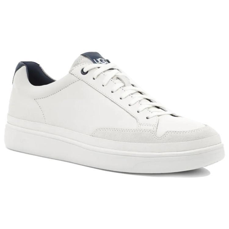 UGG South Bay Low-top Leather Sneakers White Men's 1108959-WHT