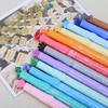 3Pcs School Supplies Creative Cute Colorful Kawaii Stamp Highlighter Marker Pen