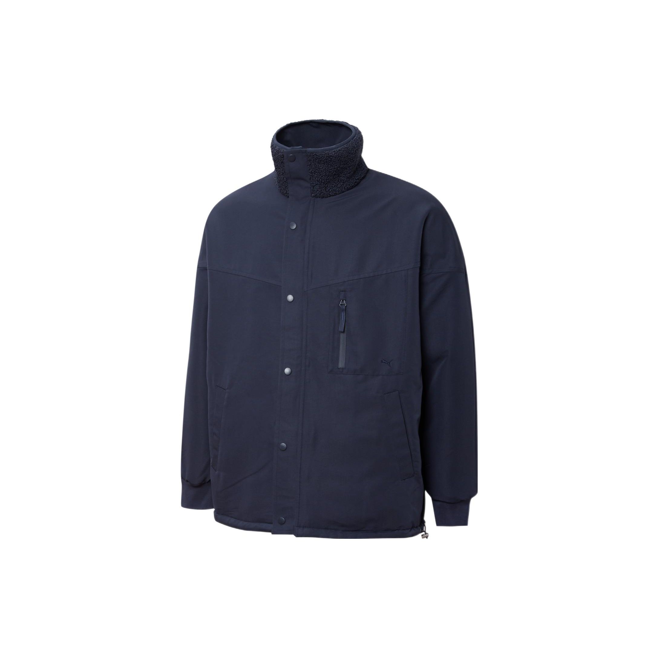 

Puma Mmq Reversible Sherpa Jacket Men Outerwear Blue 534744-43 XS