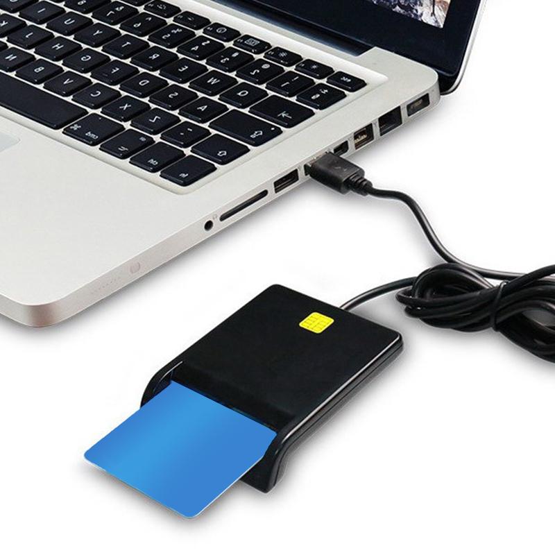 Usb Smart Card Reader For Bank Card Ic/Id Emv Card Reader High Quality For Windows 7 8 10 Linux Os