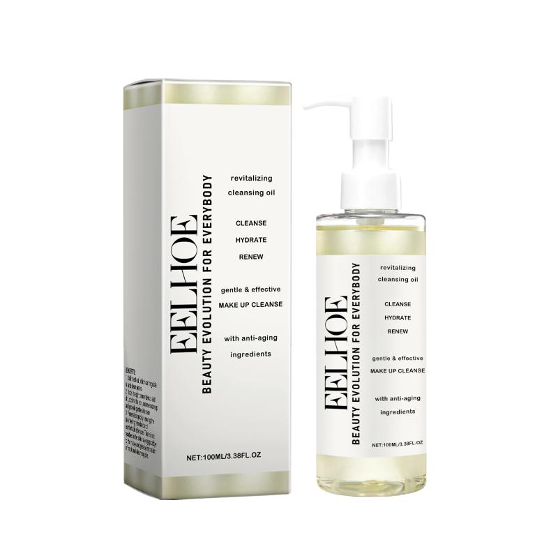 Facial Cleansing Oil for Sensitive Skin Moisturizing Makeup Remover Gentle Hydration Leaves Skin Soft and Fresh for Day and Night Use
