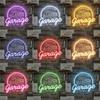 Custom Garage LED Neon Sign: Fully Personalized LED Neon Light for Garage, Unique Man Cave Workshop Decor That Shows Your Style