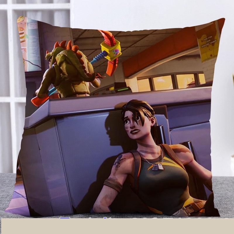 

Game Night Fortress Animation Square Pillowcase Cover Decor Home 54