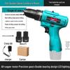 Model Electric Rechargeable Hand Drill: Multifunctional Lithium Battery Impact Screwdriver.