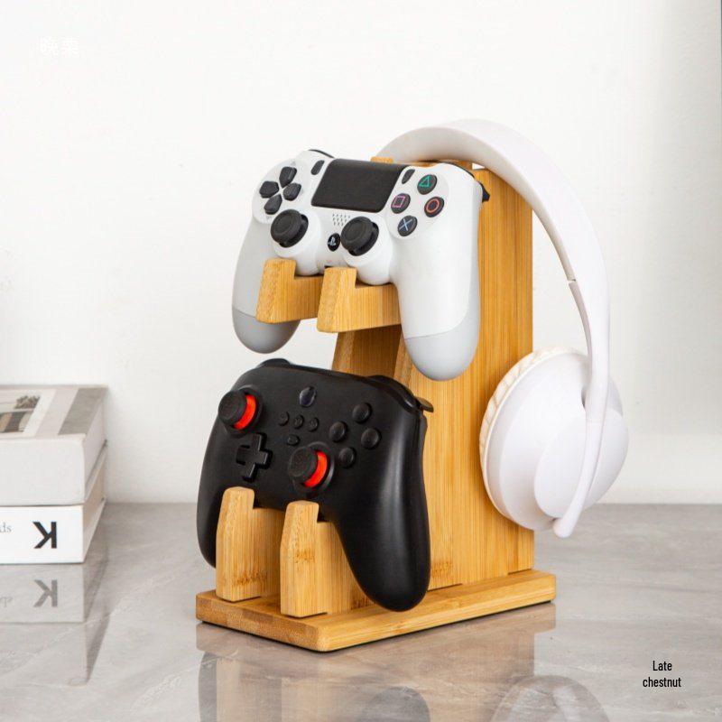 Two-Tier Gaming Controller & Headphone Organizer for PS5/Xbox/Switch