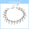 European Crystal Style Anklet Accessory With Tassel For Women Gift Travel