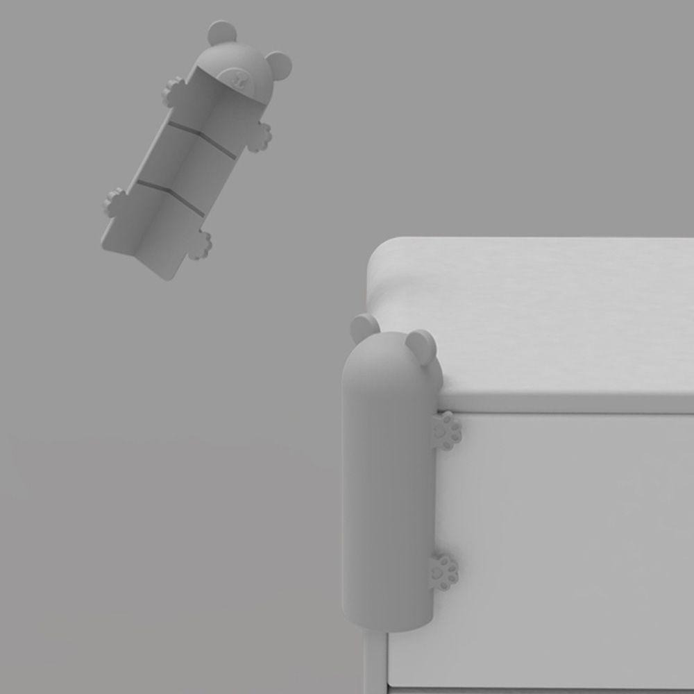 

Kids Safety Silicone Anticollision Strip Corner Guards Safe Corner Protector Table Corner Protector сірий
