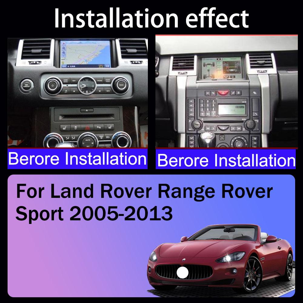 9 Inch For Land Rover Range Rover Sport 2005-2013 Android Multimedia Car Player Autoradio GPS Navigation Video Carplay 5G WIFI
