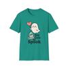 Unisex Softstyle T-Shirt Too Cute To Spook Ghost Balloon Pastel Halloween