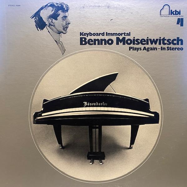 

LP Record BENNO MOISEIWITSCH Keyboard Immortal Benno Moiseiwitsc A006 KEYBOARD IMMORT US Classical Used