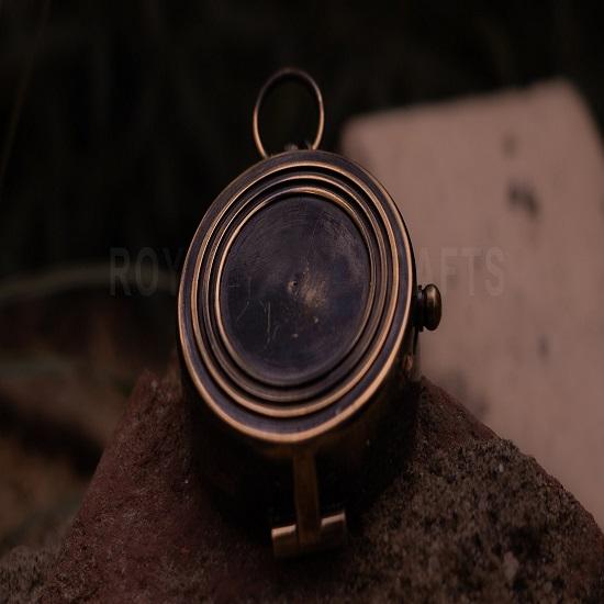 Brass Vintage Nautical Functional Compass  I AM YOUR ANCHOR