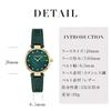 Watch PARK Dark Green Dial Dark Green Leather Strap 14503534 [Coach][Authorized Import] Women's