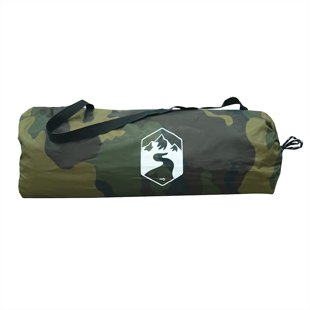 2 Person Tunnel Tent Camouflage Waterproof