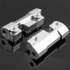 2Pcs RC FS Racing 512006 Aluminum Alloy Front Rear Gear Suspension Fixed Box Mount(Al.) For 1/10 Scale Models RC Car Truck Buggy
