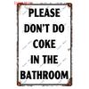 Vintage No Parking Metal Sign, Caution Metal Poster, Warning Slow Down Road Sign, Private Road, Home Decor, WY263