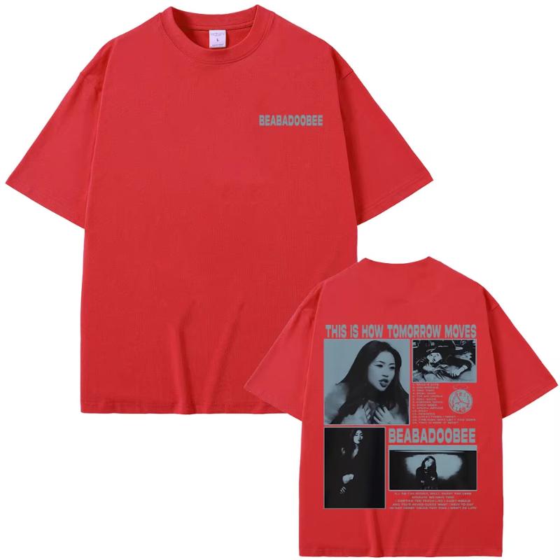 Beabadoobee This Is How Tomorrow Moves Graphic Tshirt Unisex Women Fashion Casual Oversized Tshirts Unisex Cotton T Shirts Fan Gift