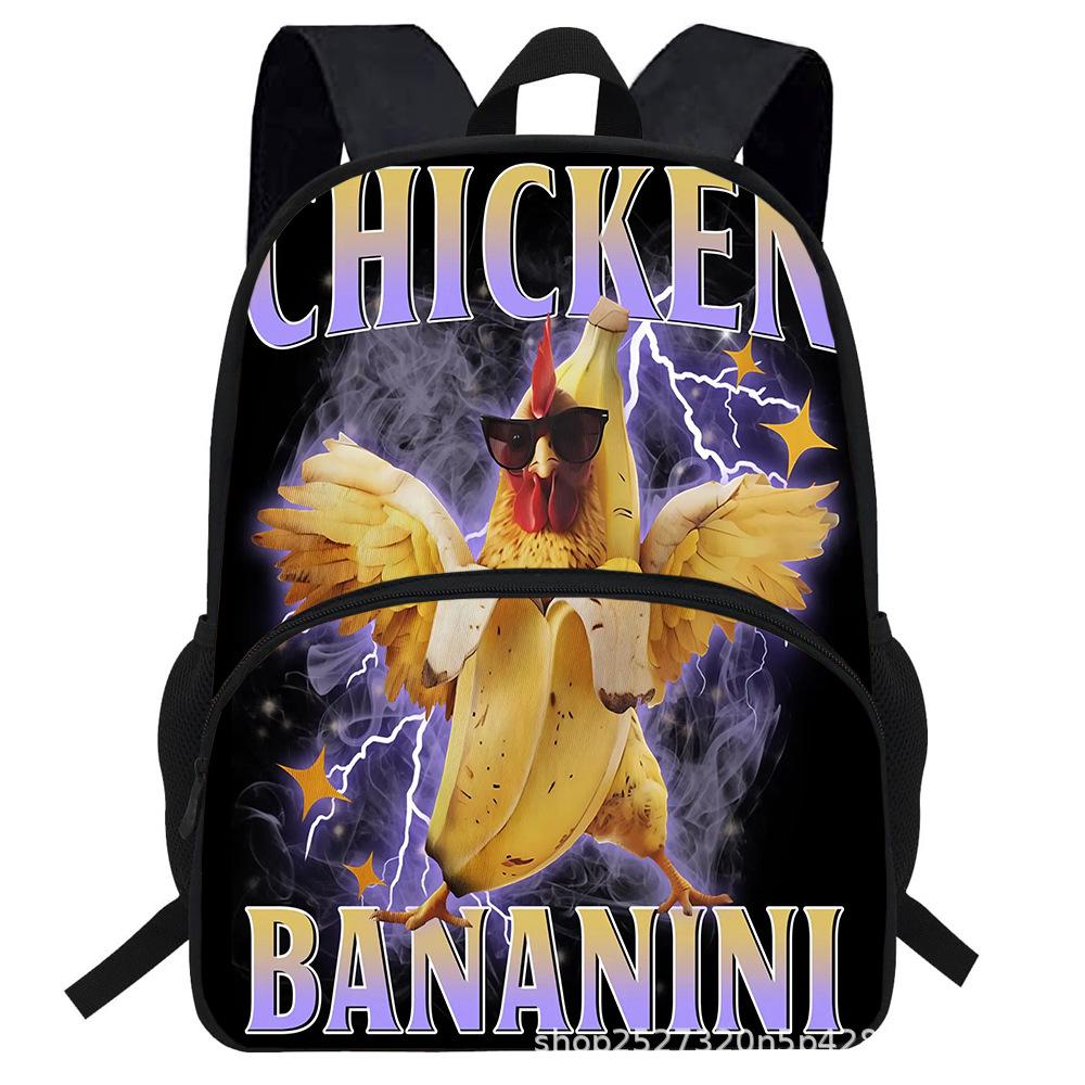Stickman Italian Brainrot Backpack