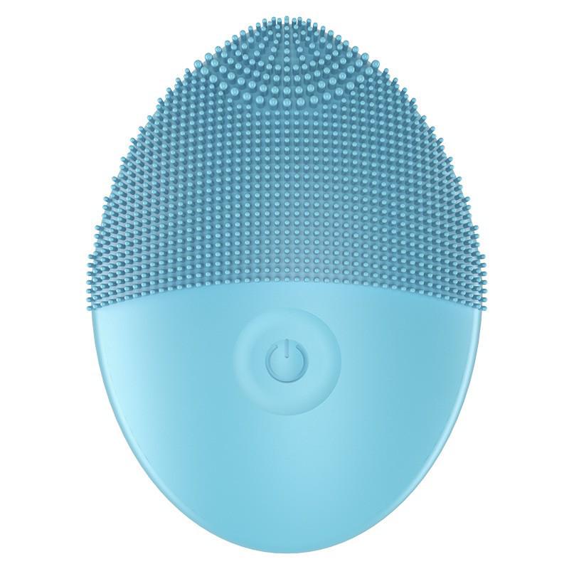 Rechargeable Ultrasonic Silicone Facial Cleansing Brush for Girls