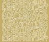 Self-Adhesive Letter Stickers 2 Cm Shiny Gold Stickers