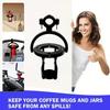 Adjustable Clip Drink Holder Space-Saving Leveling Cup Holder 3D Gyroscopic Cup Holder  Bicycle