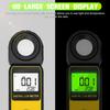 HP-881E Luxmeter Lumen Meter Handheld Light Calibrator with 270° Rotatable Detector, Measuring Range 0.1~300,000Lux