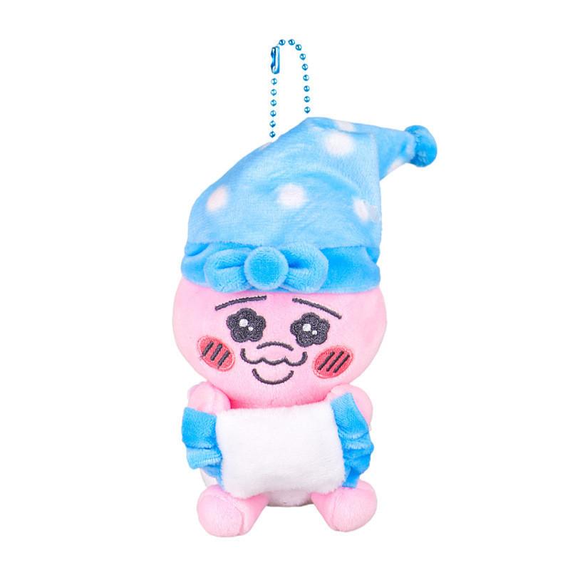 Adorable Plush Toy Hanger Cute Cartoon Bunny Soft Pp Cotton Stuffed Animal Keychain