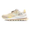 Li Ning Fangyuan Eternal Cushioning Slip Resistant Breathable Lightweight Low Top Running Shoes Women's Vanilla Yellow AGCR058-4