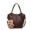 Hand bag women's 2025 new trendy high-end sense exquisite super fire commuter shoulder bag crossbody portable bucket bag