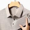 Polo da Uomo Estiva a Maniche Corte di Alta Gamma Casual Business con Revers Popolare Anti-Rughe Traspirante Moda
