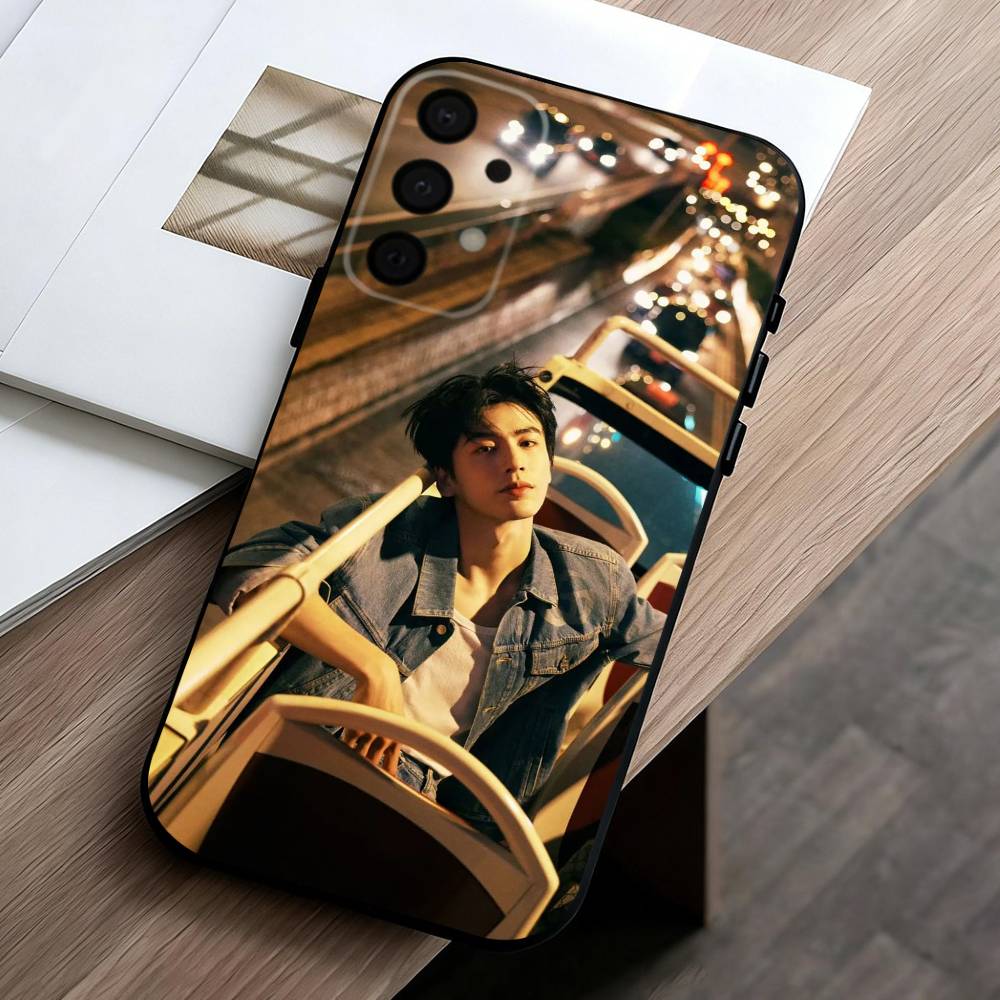 H-Handsome Krien Zhang L-Linghe   Phone Case For Samsung Galaxy A73,A72,A71,A70,A53,A52,A51,Others Soft Black Shell