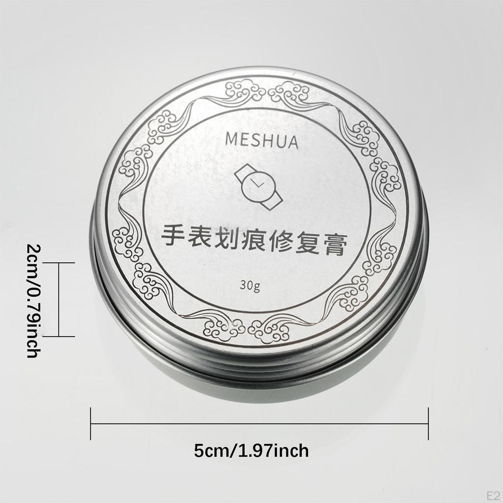 Watch Polishing & Cleaning Kit Jewelry Cleaner Accessories Scratch Repair Cream for Stainless Steel