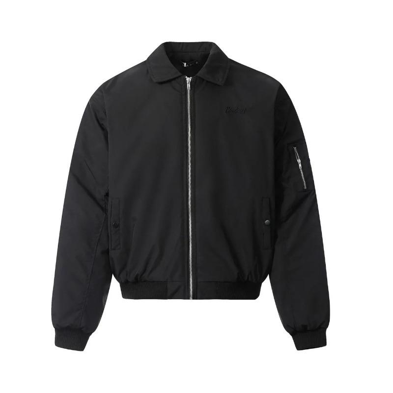 Retro Lente Flight Jacket Premium Revers Eenvoudige Jas Lentejas Heren Kort