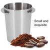 51mm Edelstahl Kaffeemaschine Griff Dosierbecher Becher Kaffeepulver Feeder Teil
