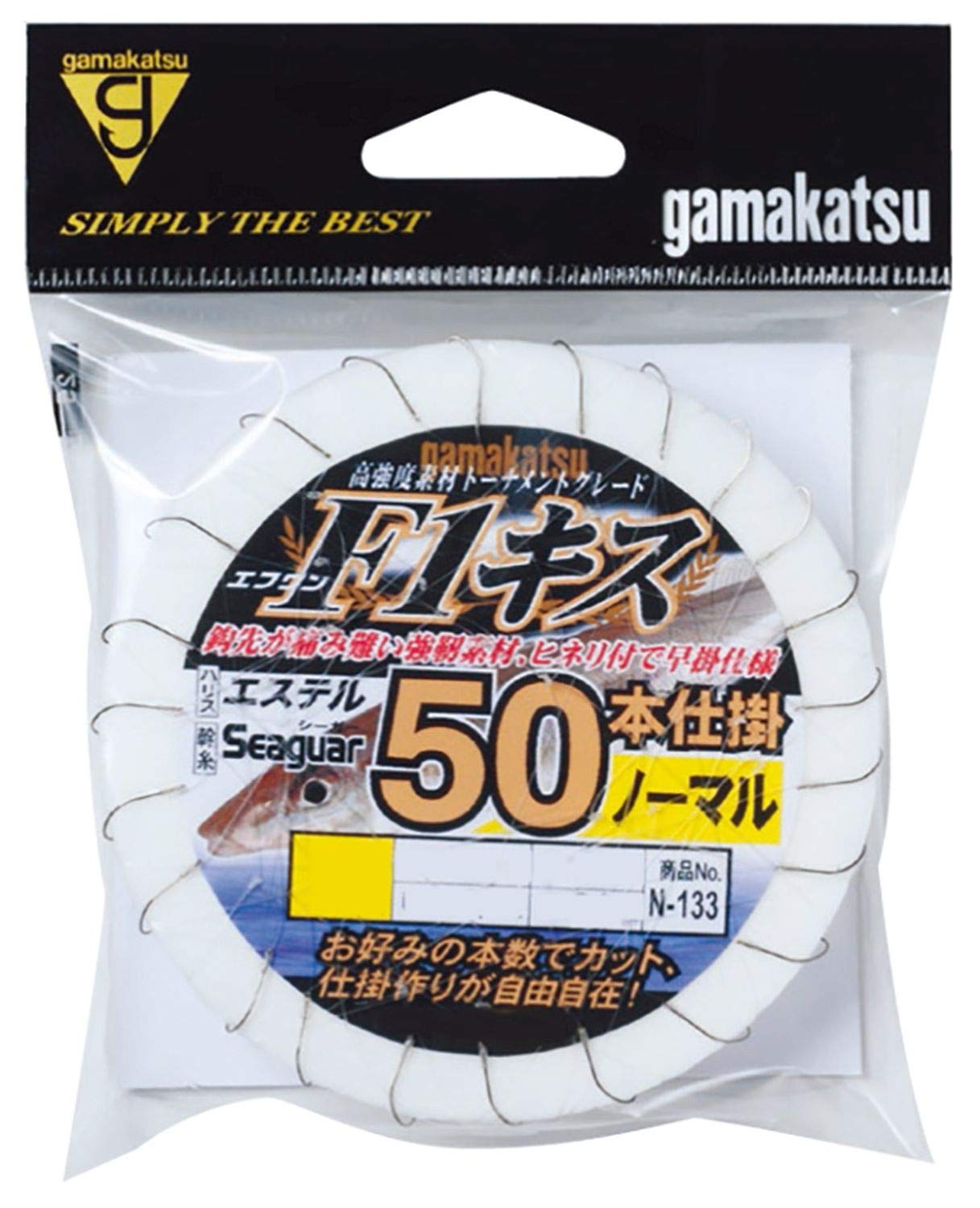 

Gamakatsu F1 Kiss 50 штук N133 5-1.