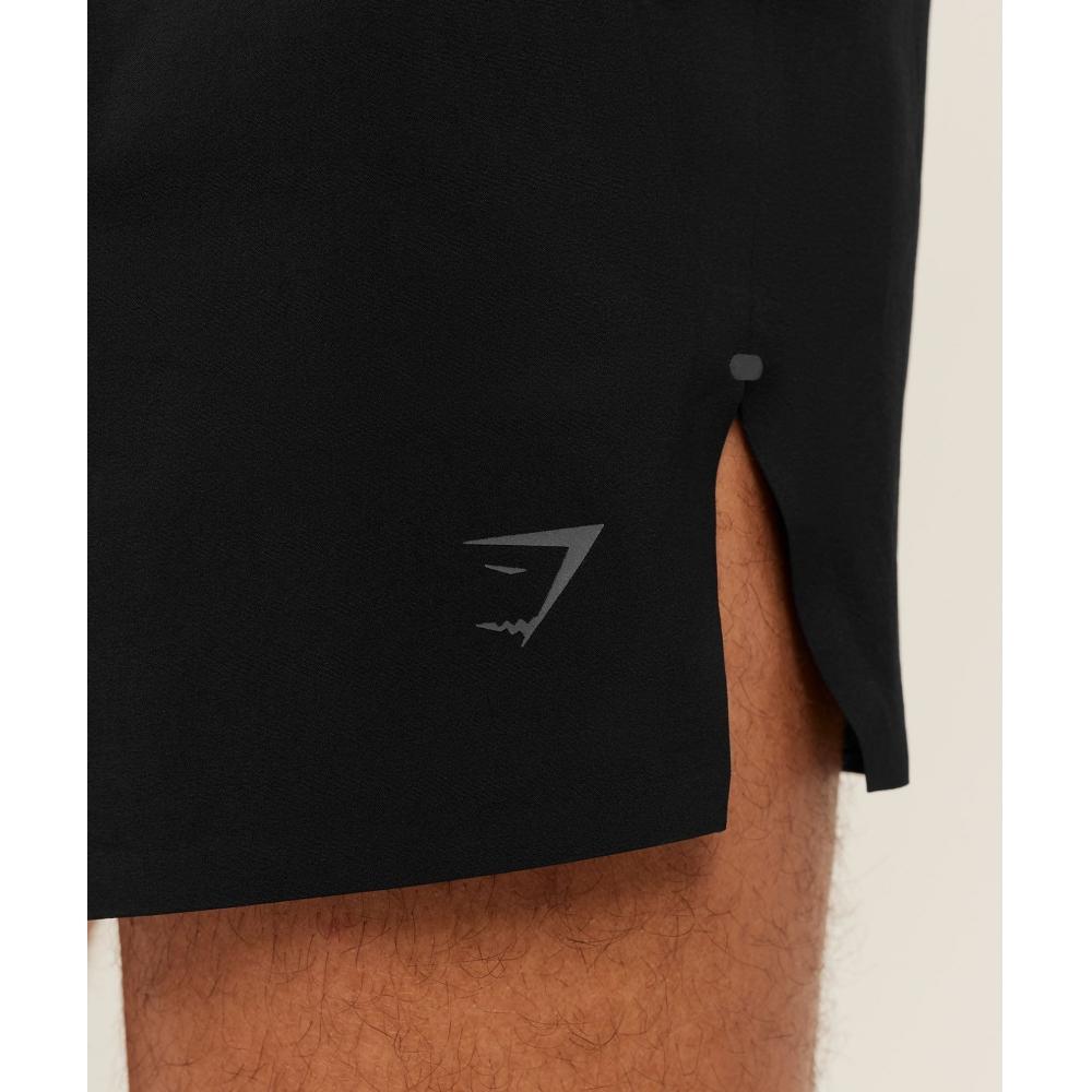 Gymshark Running Elite 5  Short Black A2c8g Bb2j