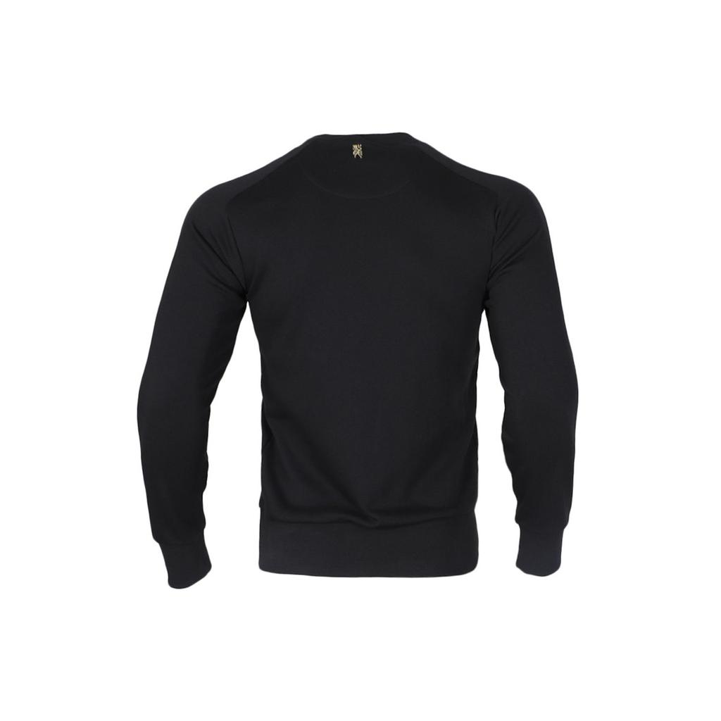 Adidas Manchester United Soccer Pullover Sweatshirt Men Sweatshirt Black GH0029