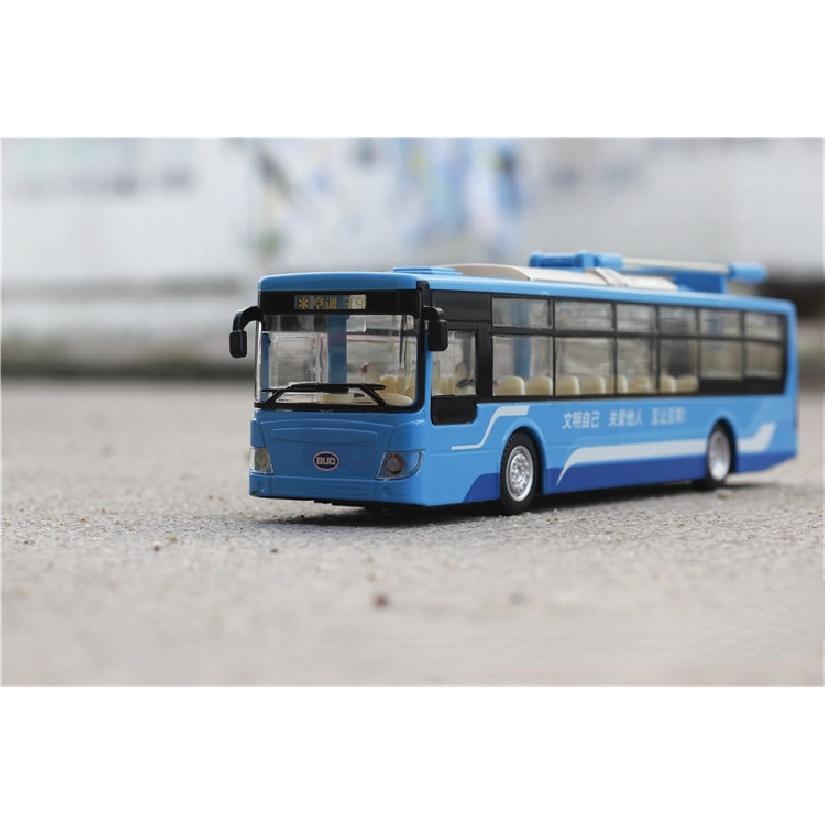 1:43 Diecast Alloy Pull-Back Bus Inertia Car City Tour Bus Simulation Toy Car Model Car Model Toys Gifts for Children