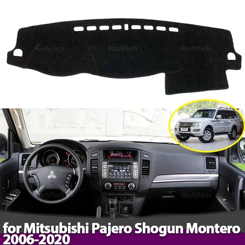 Anti-Slip Dashboard Cover Protective Pad Car Sunshade Carpet for Mitsubishi Pajero Shogun Montero 2006-2020 V80 V87 V93 V97