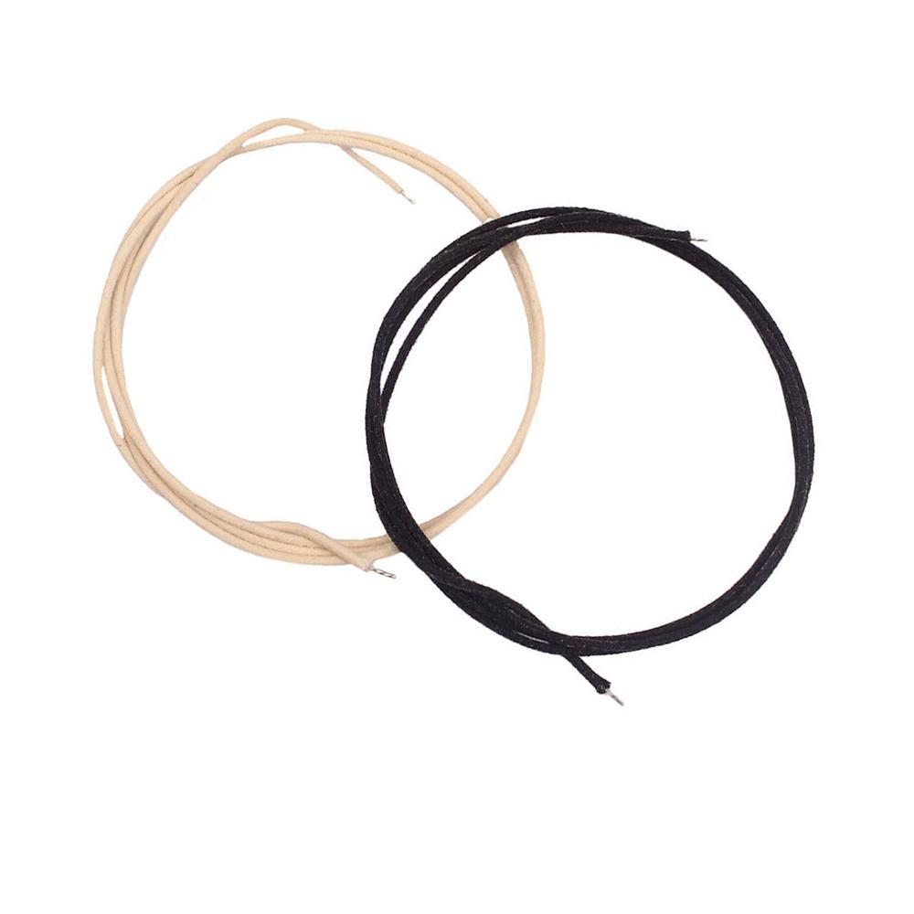 2pcs 3.3 Feet Length Cloth-Covered Guitar Wire 22 AWG Guitar Accessories Guitar Restoration
